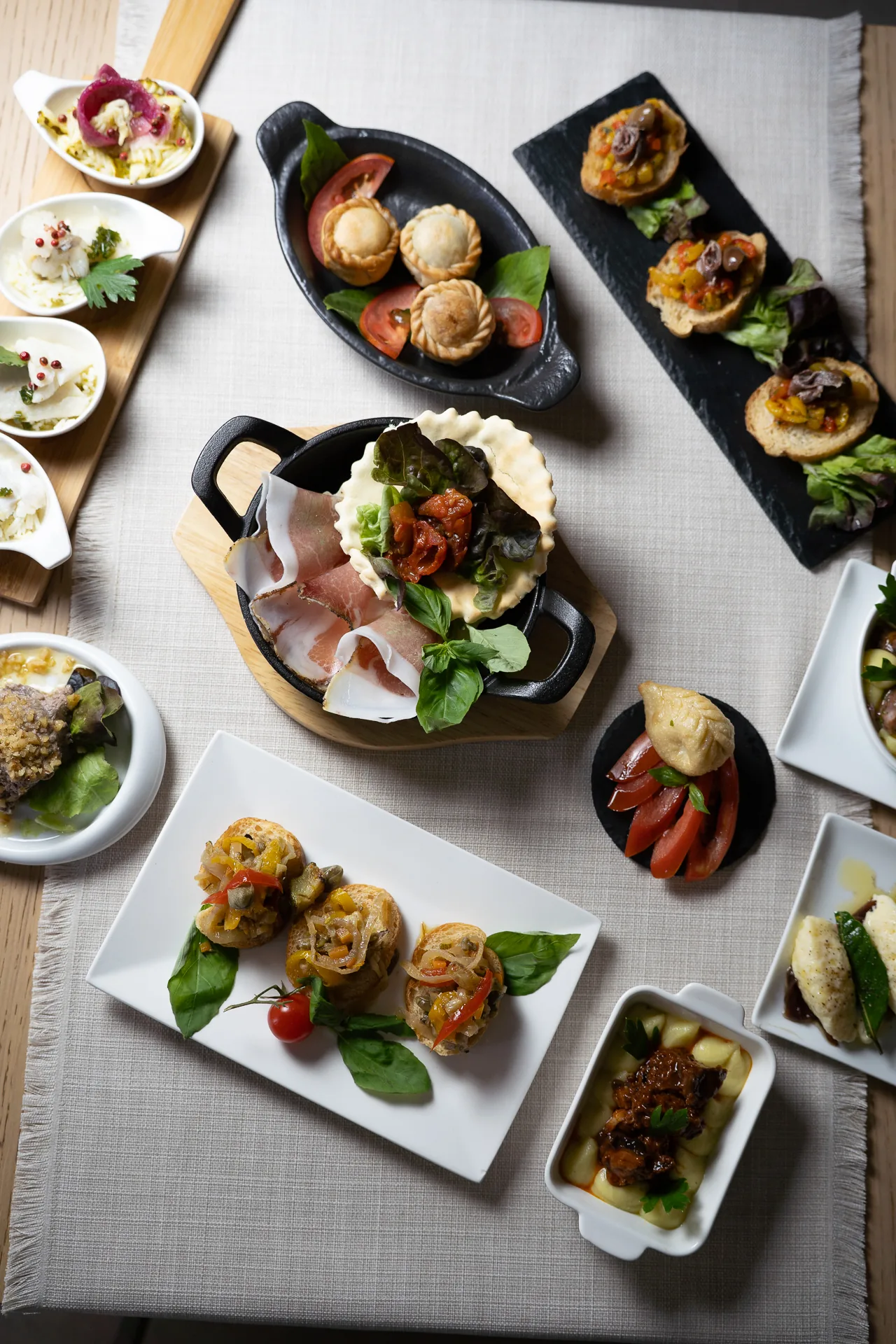 Selezione di antipasti da condividere